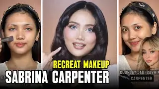 TUTORIAL MAKEUP SEPERTI SABRINA CARPENTER BY NANATH NADIA MAKEUP