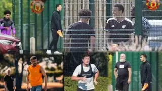 ✅Just IN! Mason Greenwood STORMS training with Manchester United teammate,Shola Shoretire,Maguire