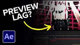 How to Preview in After Effects Without Lag