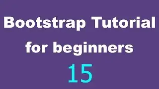 Bootstrap Tutorial for Beginners - 15 - Buttons Part 3