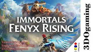 Gliding in Immortals Fenyx Rising on Google Stadia