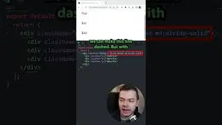 Easy List Dividers in Tailwind CSS 