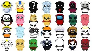 How to get ALL 174 PANDAS and BADGES in FIND THE PANDAS! [ROBLOX] (INSANELY HARD)