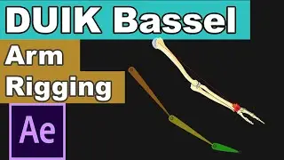 Duik Bassel Simple Arm IK Rig in After Effects