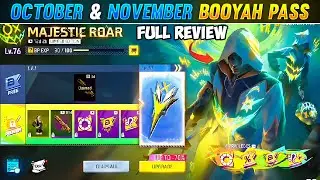 OCTOBER BOOYAH PASS FREE FIRE 2024 | NOVEMBER BOOYAH PASS FREE FIRE | NEXT BOOYAH PASS FREEFIRE OB46