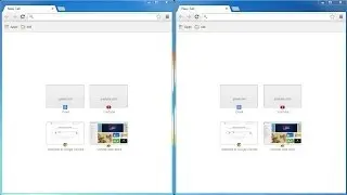 How to get side by side view in google chrome