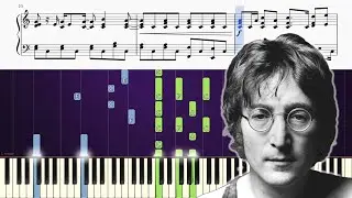 John Lennon - Imagine - ADVANCED Piano Tutorial + SHEETS