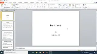 003 lect 01 function and Types