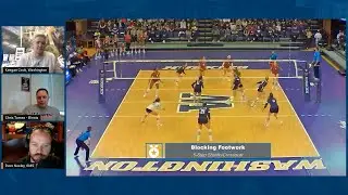 Volleyball Blocking - 5-Step Crossover Block Move & Footwork