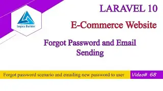 Forgot password scenario and emailing new password to user in laravel | Laravel in Pashto