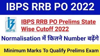 IBPS RRB PO Prelims State Wise Expected Cutoff 2022|IBPS RRB PO Prelims Result Date 2022|