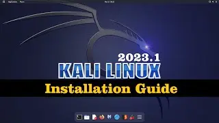 How to Install Kali Linux 2023.1 with Manual Partitions on a UEFI PC | Kali 2023.1 Install Guide