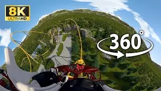 VR video Roller Coaster Experience 360° Super 8K 🎢