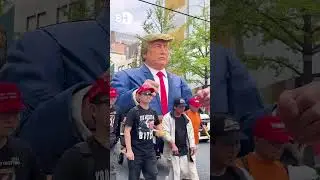 KONUŞAN DEVASA BİR DONALD TRUMP ROBOTU❗