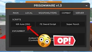 Roblox Prison Life Script | PrisonWare v1.3 (No Key) | Mobile/Pc