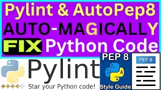 How to use Pylint and AutoPep8 in VSCode