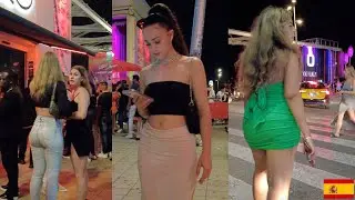 BARCELONA SPAIN NIGHTLIFE WALK TOUR