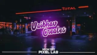 How to Make Neon Text in Pixel Lab 🌠 Neon Effect in Pixel Lab