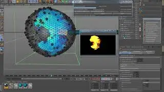 Уроки Cinema 4D:Урок КЛЕТКА часть 2 Cinema 4D