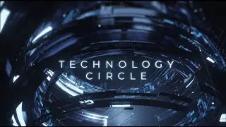 Technology Circle / Opener ( After Effects Template ) ★ AE Templates