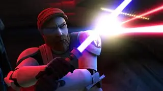 Cad Bane Escapes the Jedi [4K HDR] - Star Wars: The Clone Wars