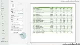 How to set print view quickly in excel - MS Excel Tips & Tricks