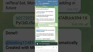 How to create telegram advanced refer & earn bot in just 1 minute 🚀 