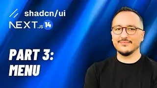 Sidebar menu with NextJS 14 & @shadcn UI — Course part 3