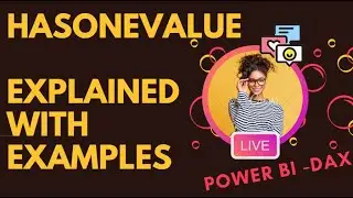 hasonevalue dax | Power BI DAX Tutorial Part 1| hasonevalue example