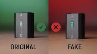 Original NP-FZ100 Battery VS Fake NP-FZ100 Battery | How to distinguish the Fake from the Genuine