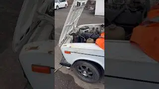 Как надо заводить жигу после долгого простоя #авто #жигули #автомобили