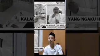 ngaku habib kalau prilakunya buruk, habib rizieq ,jangan dianggap doktrin #rhomairama #habibrizieq