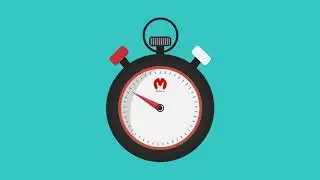 Flat Design StopWatch - After Effects Template | Motion graphics