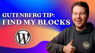 Find Where Gutenberg Blocks Are Used with Find My Blocks