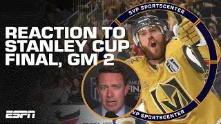 FULL GAME 2 REACTION: Golden Knights DOMINATE Panthers & take 2-0 lead | SC with SVP