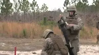 M252 81mm Mortar Live Fire