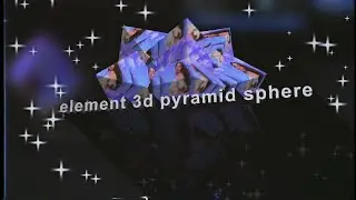 element 3d pyramid sphere | after effects tutorial