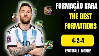 Efootball 2025 Mobile - Top formação secreta - The Best formations efootball 2025