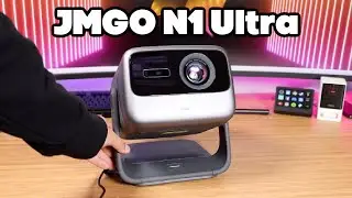 JMGO N1 Ultra Super Bright 4K Gimbal Projector! Most Versatile Projector!