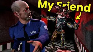 FNAF Free Roam, But MY FRIENDS CHASE ME…