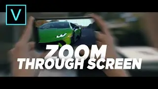 Zoom Through Screen Transition/effect | Sony Vegas Pro 17-18