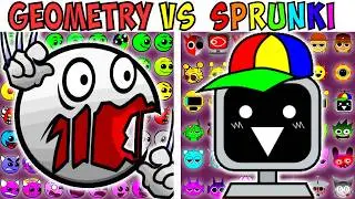 ALL GEOMETRY DASH VS INCREDIBOX SPRUNKI | FNF Character Test | Gameplay VS Playground