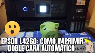 Epson L4260: como imprimir doble cara automático ¡Fácil y sencillo!