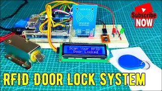 How TO Make RFID Based Door Lock System Using Arduino Uno & RFID Module MFRC522 By Technoesolution