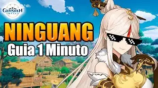 GUIA NINGUANG DPS en 1 MINUTO 🕐 FREE TO PLAY || Genshin Impact ✅