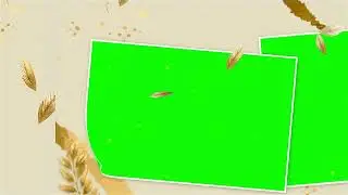 Green Screen Graphics | Memorial slideshow template | HD 1080P