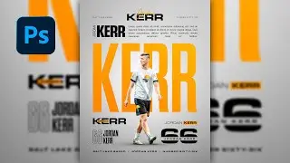 10 Text Layout Ideas For Sports Posters | Photoshop Tutorial