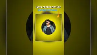 Instagram profile picture editing tutorial || picsart photo editing tutorial