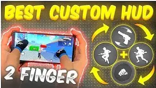 Best 2 fingure custom hud for free fire 🔥🔥🔥#freefire #freefireshorts #freefireindia
