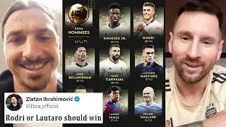 Famous Reaction On Ballon d'Or 2024 Official Nomination😲